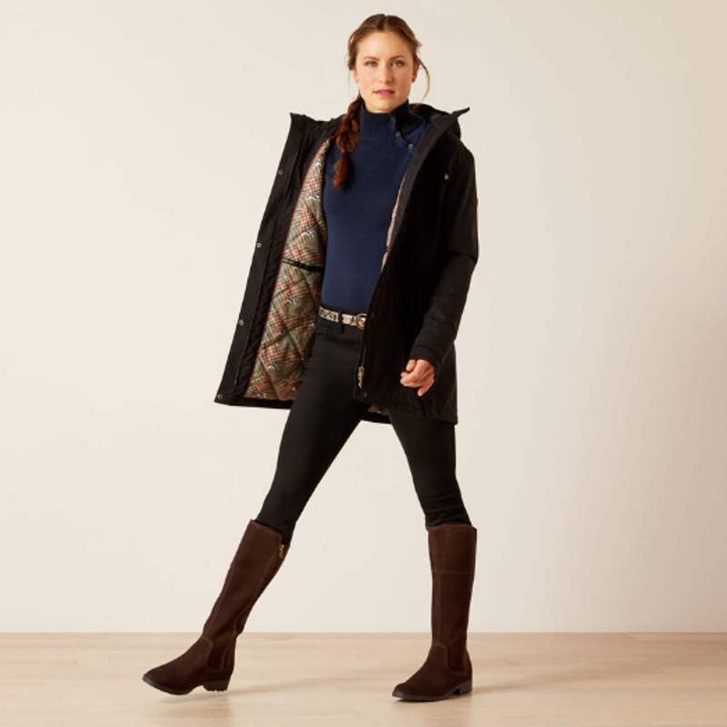 Ariat Womens Argentium Insulated Parka Black-2